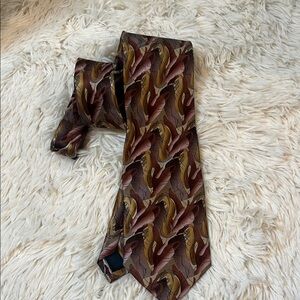 J. Garcia Red Meadow silk tie.